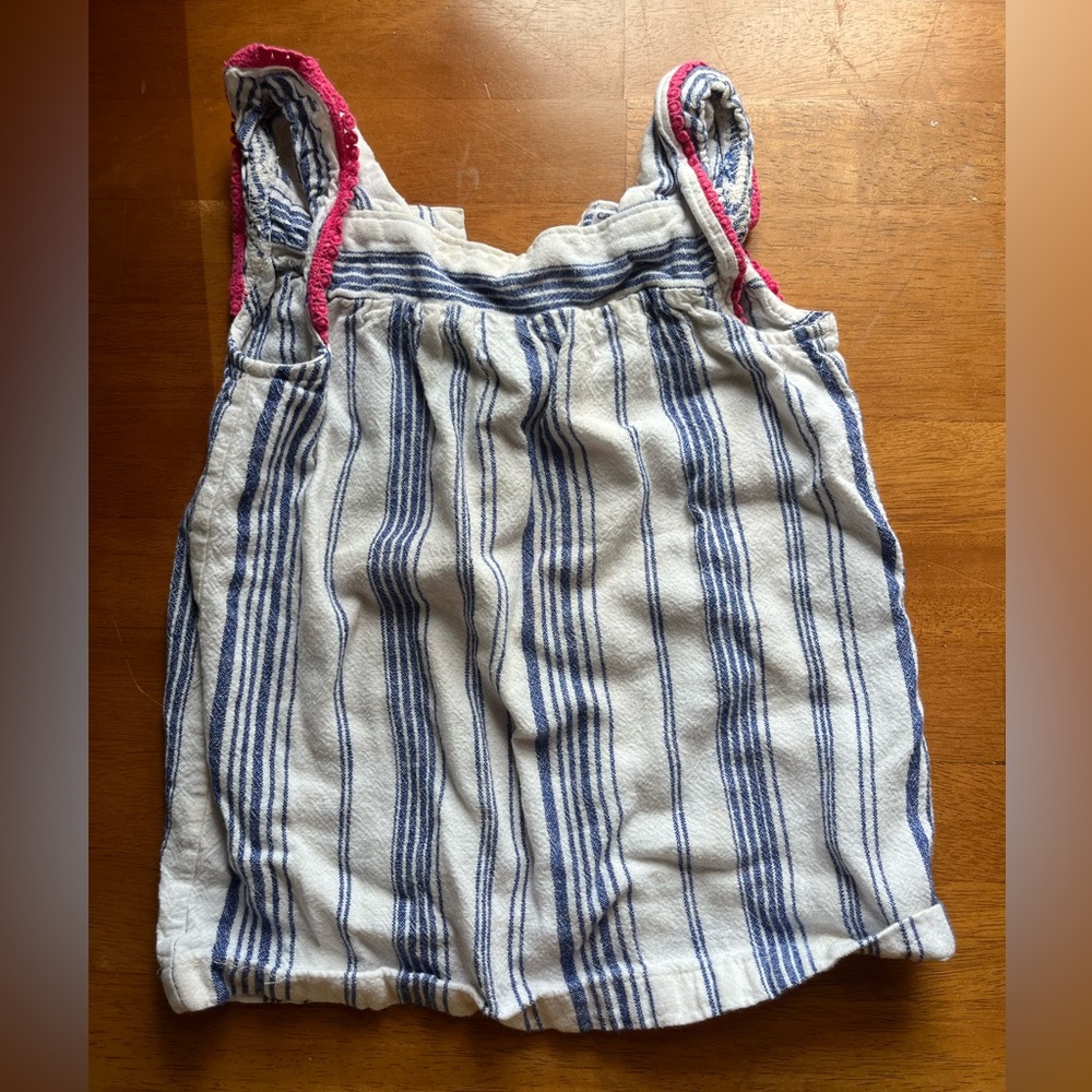 Linen tank, 3t.